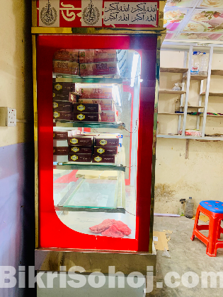 কাস্টম মেড সম্পূর্ণ SS বডির 2-টোন ডিসপ্লে ফ্রিজ